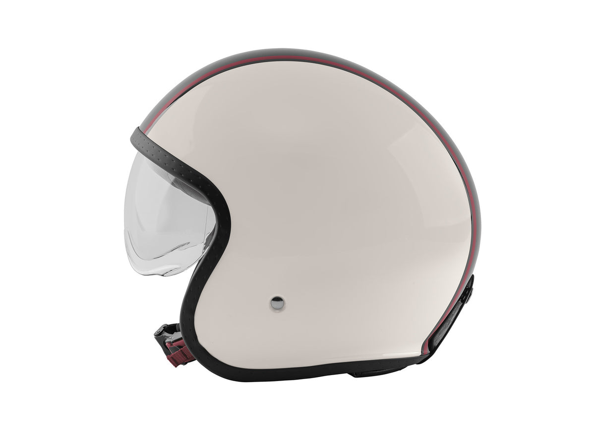 Casque jet avec visière, M