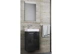 Set d'armoire à glace ou miroir et meuble sous vasque avec lavabo Slito, pour salle de bain