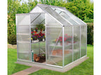 Serre de jardin en polycarbonate Alina, 2,5 à 6,2 m²