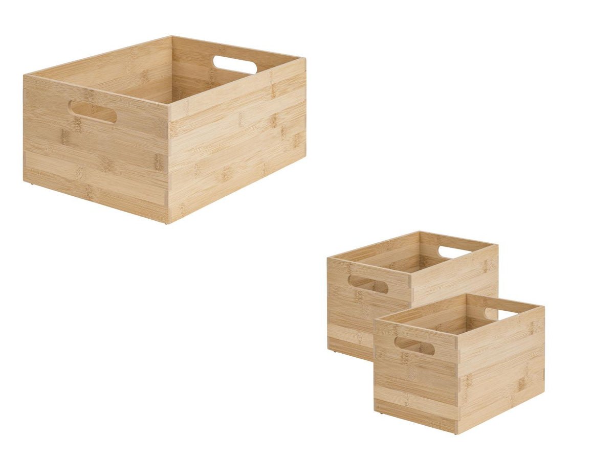 Boîte de rangement, grand/petit (2 pièces)