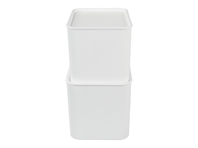 Boîtes de qualité supérieure avec couvercles, 2 x 5 l