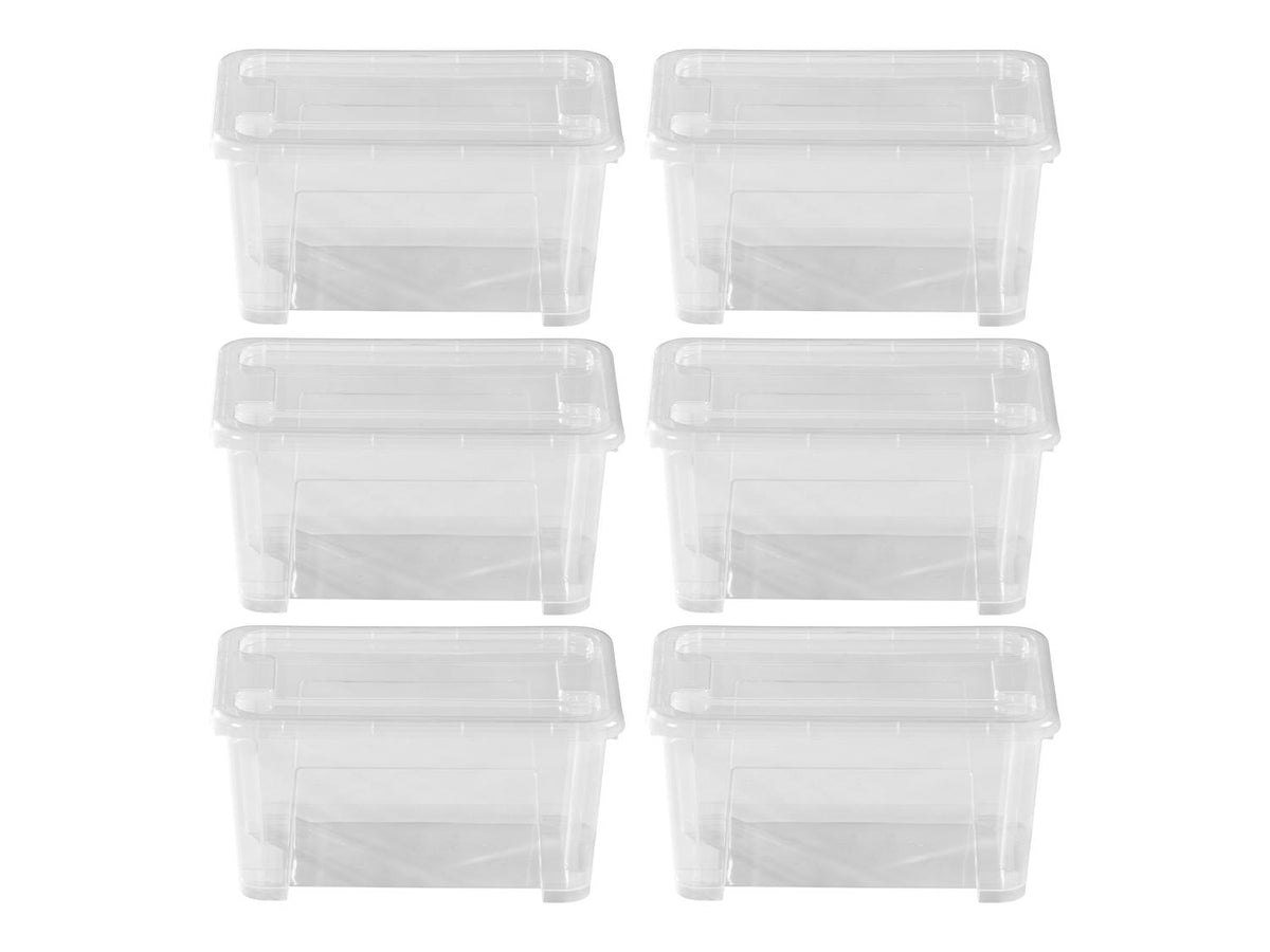 Boîtes de rangement avec couvercle