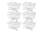 Boîtes de rangement avec couvercle
