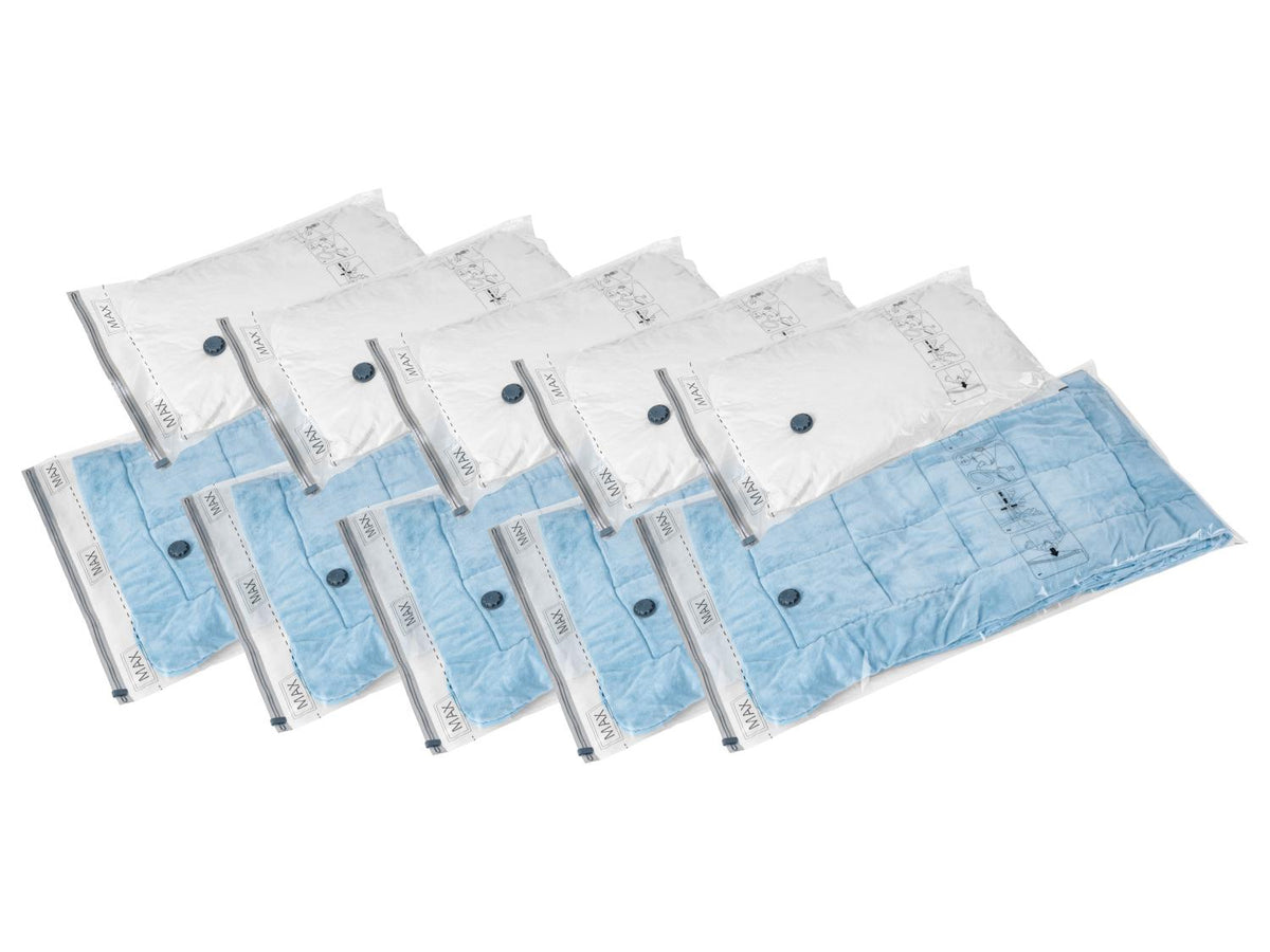 Lot de 10 sacs de rangement sous vide
