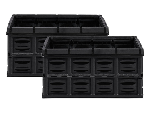 Lot de 2 casiers pliants, 45 L