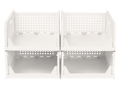 Lot de 4 organiseurs d’armoire