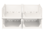 Lot de 4 organiseurs d’armoire