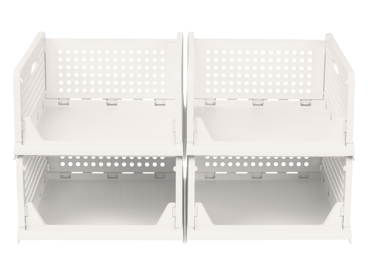 Lot de 4 organiseurs d’armoire