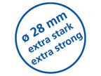 Barre de douche extensible en aluminium, 110-245 cm