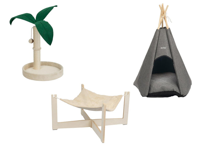 Griffoir palmier, Hamac ou Tipi pour animal domestique