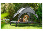 Lit de camp avec pare-soleil ou Panier pliant pour chien