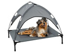 Lit de camp avec pare-soleil ou Panier pliant pour chien