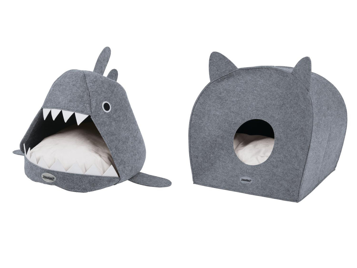 Niche pour chat Requin / avec oreilles
