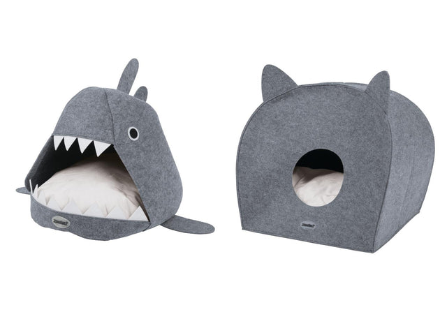 Niche pour chat Requin / avec oreilles